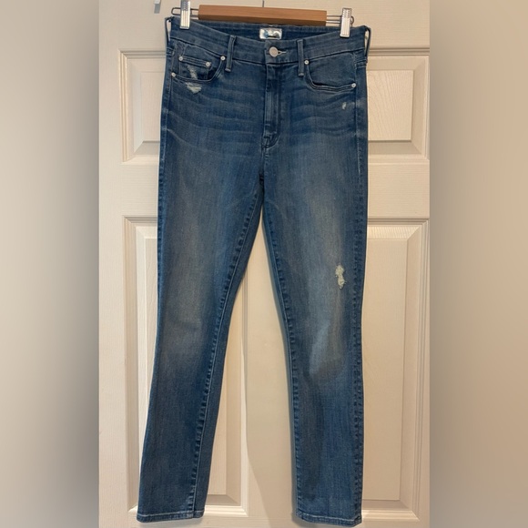 Mother The Looker Ankle in Graffiti Girl Size 26 - Picture 3 of 6